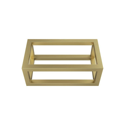 Wiesbaden Nick Frame - voor fontein - 39.5x15x21.5cm - PVD - geborsteld messing (goud)