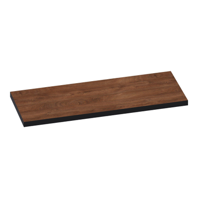 BRAUER Ocean Edge topblad - 120x46x4cm - Forest Cacao