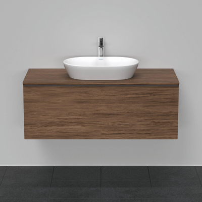 Duravit D-neo Meuble sous vasque 120x55x45.9cm 1 tiroir Noyer (foncé) mat