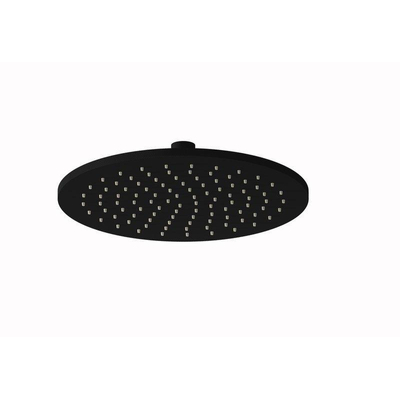 Pomme de douche de plafond ronde Ø25cm mat noir