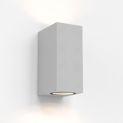 Astro Chios 150 Applique murale 15x6,8x9,2cm IP44 culot GU10 gris structuré