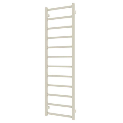Plieger Magro Square Nexus elektrische designradiator - 138x40cm - 400W - wit structuur