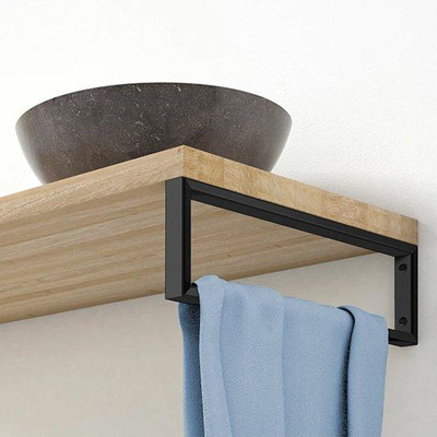 Xellanz Support de fixation carré 460 x 220 noir mat