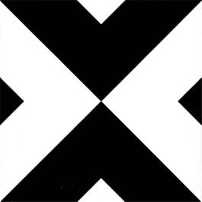 Revoir Paris Petit Gris de Paris Decor-strip - 15x15cm - 7.0mm - Arthur