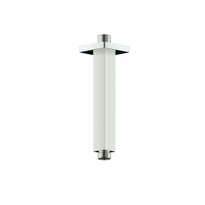 Adema Alcedo Bras de douche plafond carré 20cm Inox brossé