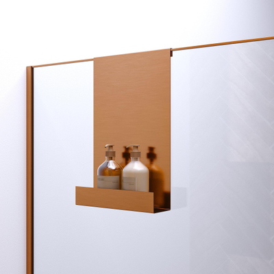 Brauer doucherek - 25x40cm - Koper geborsteld