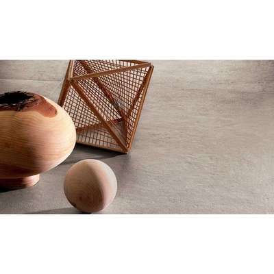 ÉCHANTILLON Ceralto Briano Rock Carrelage sol et mur 75x75cm 10mm rectifié R9 grès cérame Acciaio
