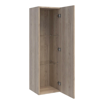 BRAUER EX Badkamerkast - 120x35x35cm - 1 links- rechtsdraaiende deur - zonder greep - MFC - legno calore