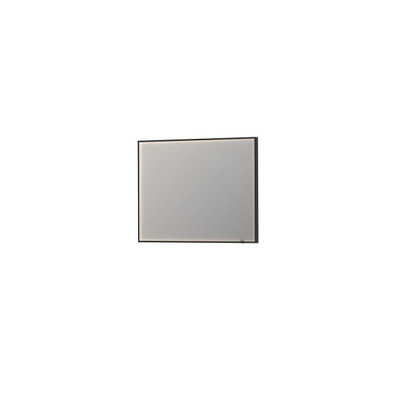 INK SP19 spiegel – rechthoek – 120x80 cm – indirecte LED – Zwart mat