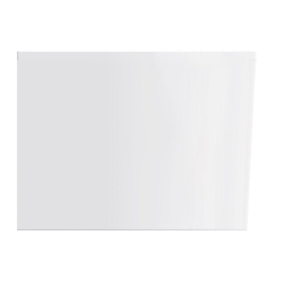 Wiesbaden Zenn baignoire d'angle droite 180 x 80 cm acrylique brillant blanc avec vidage brillant blanc