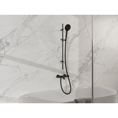 Fortifura Calvi Handdouche - diameter 12cm - rond - 3 standen - mat zwart