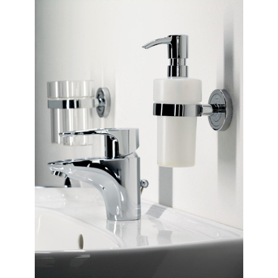 Emco Polo distributeur de savon avec flacon chrome