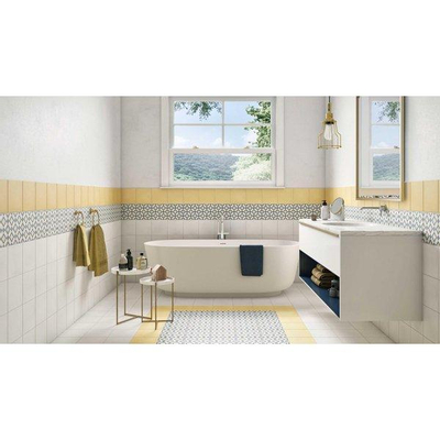 SAMPLE JOS. Hidro Carrelage de sol et de mur 20x20cm 8.3mm porcellanato White