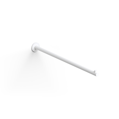 Clou Kaldur porte-serviettes droit blanc mat