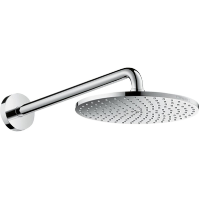 Hansgrohe Raindance S Elect p - 1jet powderrain - hoofddouche - met douchearm - hoogglans chroom