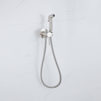 FugaFlow Eccelente Acces Mengkraan Bidet - met handdouchehouder - geborsteld rvs