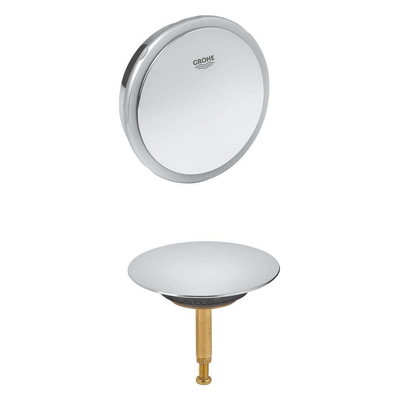 GROHE Talento Ensemble de rosaces - Pour vidage de bain - Chrome