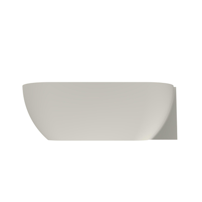 Arcqua Havana Baignoire semi-autoportante - 170x80cm - droite - sable mat