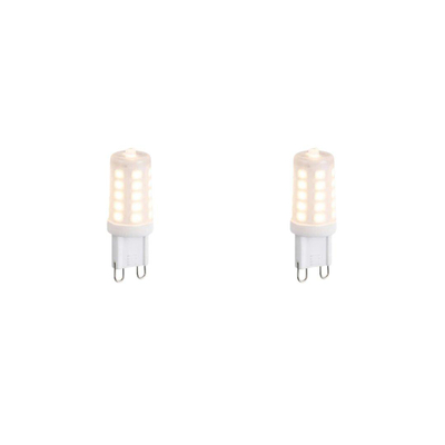 Luedd Lampe LED - set de 2 - G9 - 3W - 2700K - 250LM - dimmable