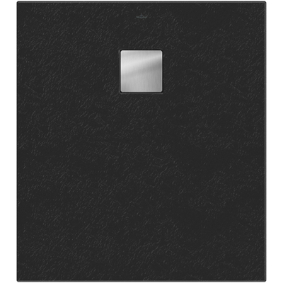 Villeroy & Boch Excello douchebak rechthoekig - 90x80x4cm - Nature Anthracite (grijs)