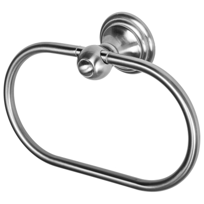 Haceka Allure Anneau porte-serviette - ovale - inox brossé