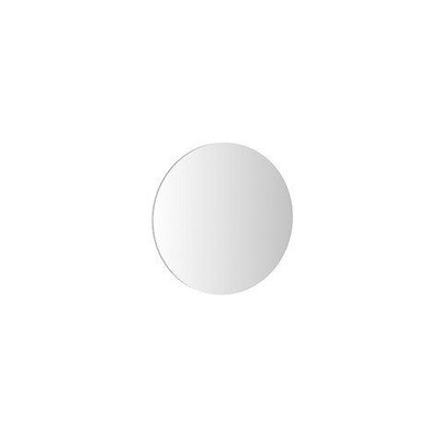 Crosswater Infinity Spiegel - zonder verlichting - rond - 50cm - aluminium (zilver)