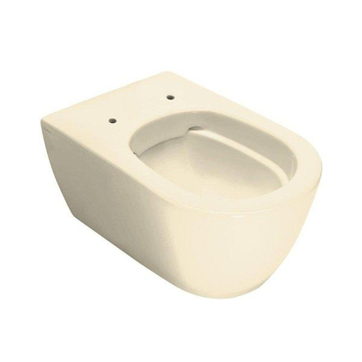 Royal Plaza Primo Toiletset - 35x54cm - hangend - spoelrandloos - diepspoel - met zitting - softclose - quick release - ivoor