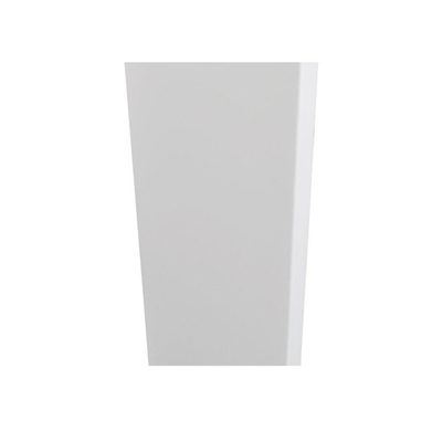 Sanicare HPW Denso Radiateur électrique - 180x40cm - 948W - wifi - thermostat - argent - bas gauche - blanc mat