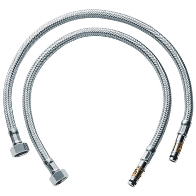 Grohe Flexibele Aansluitslang - 48.4cm - set van 2 stuks - chroom