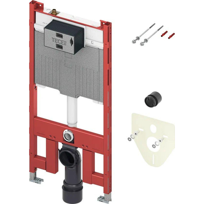 TECE Profil inbouwreservoir - 64.5x112x8cm - ondiep - 112cm hoog - frontbediening met Octa-II-spoelkast OUTLETSTORE