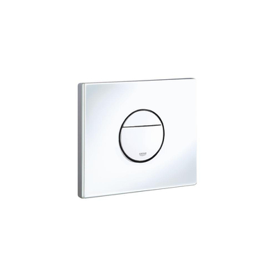 GROHE Nova cosmopolitan Plaque de déclenchement WC verticale/horizontale blanc