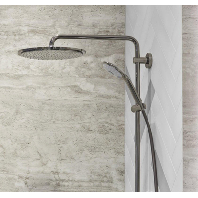 Grohe Euphoria System 310 opbouw regendoucheset – thermostatisch – Ø31 cm hoofddouche – glijstang 88 cm – antraciet glans