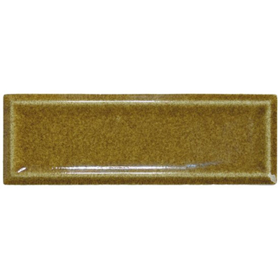 Douglas Jones RETRO Carrelage mural - 5x15cm - 9.0mm - alpi dark (Jaune)