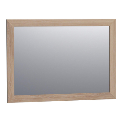 BRAUER Citrine miroir - 100x70cm - rectangulaire - lamelles chêne naturel cadre