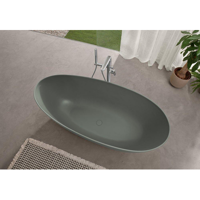 Villeroy & Boch Antao Vrijstaand bad - 170x75cm - zonder afvoer - Morning Green (mat groen)