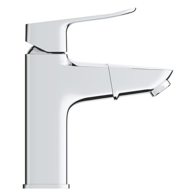 GROHE Dice wastafelkraan - m-size - met uittrekbare mousseur klikwaste - mat zwart