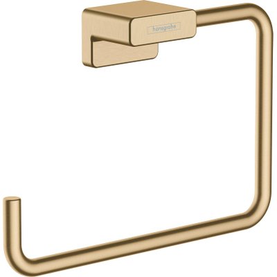 Hansgrohe Addstoris porte-serviette rond en bronze brossé