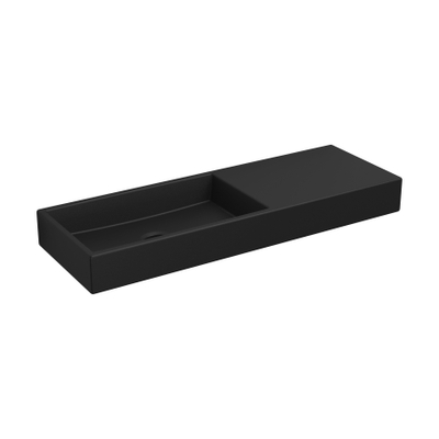 Clou Mini Wash Me lave-mains 56x19cm sans trou de robinet à droite Céramique Noir mat