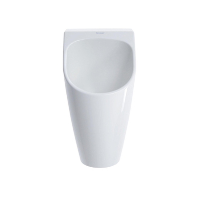 Duravit ME by Starck Cuvette d'urinoir sans eau avec mouche et fermeture d'odeurs avec fixation et vidage horizontal 50mm blanc