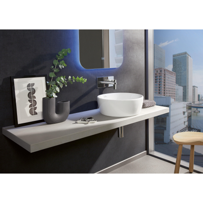 Villeroy & Boch Architectura waskom 45x45x15.5cm Rond zonder overloopgat Wit Alpin glans Ceramic