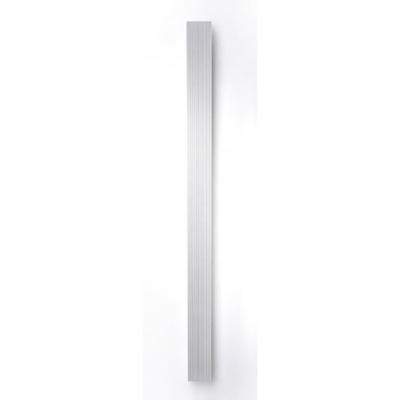 Vasco Bryce Mono designradiator aluminium verticaal 1800x150mm 586W - aansluiting 0066 grijs-wit (M303)