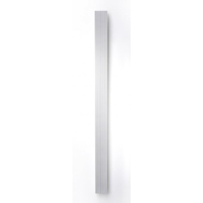 Vasco Bryce Mono radiateur design aluminium vertical 1800x150mm 586W - raccordement 0066 blanc structuré (S600)