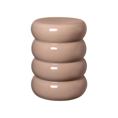 Blomus TORU tabouret - 44x34x34cm - céramique - rond - Fungi