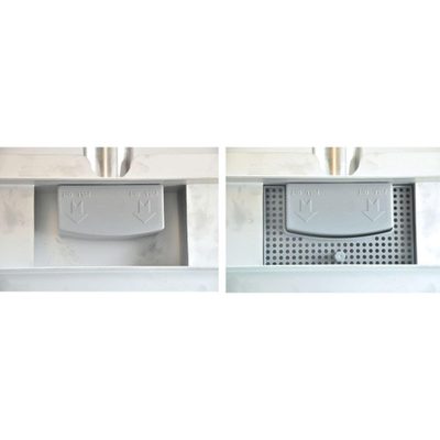 Wiesbaden Filtre à cheveux pour caniveau de douche plastique gris