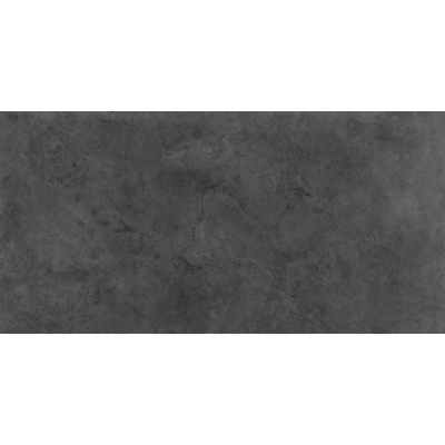 ÉCHANTILLON Terravito Allino carreau mural et de sol - 30x60cm - rectifié - aspect béton - Black mat (noir)