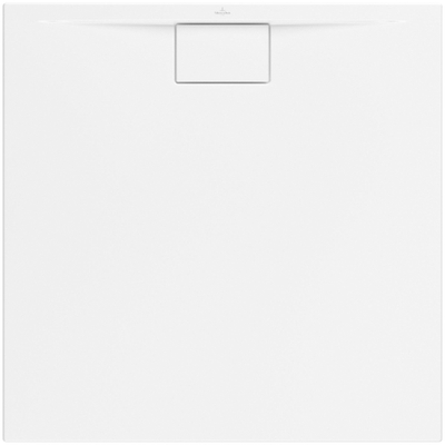 Villeroy & Boch Architectura Metalrim kunststof douchebak acryl vierkant 100x100x1.5cm mat wit