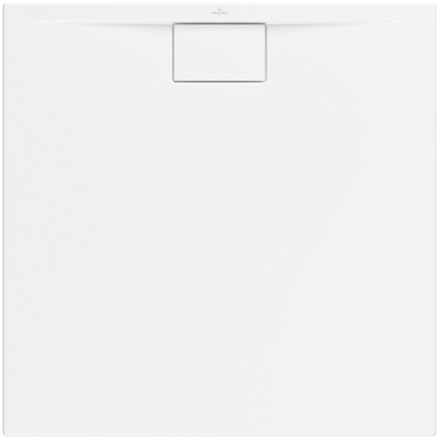 Villeroy & Boch Architectura Metalrim receveur de douche en matière synthétique - acrylique carré 100x100x1.5cm - blanc mat