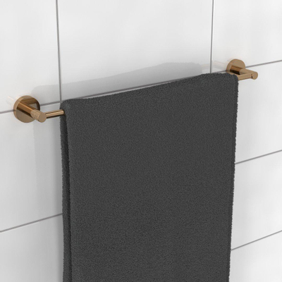 Haceka Kosmos Porte-serviettes - 61cm - simple - cuivre brossé