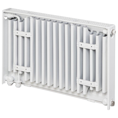 Sanivesk Raya Vlak Duo Paneelradiator - 50x100cm - 1390watt - wit