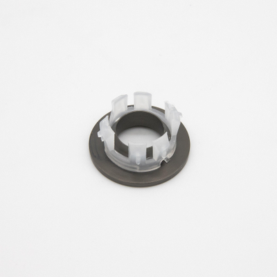 Fortifura Calvi Luxe Overloopring - 3cm - geschikt - voor wastafels - PVD - geborsteld gunmetal (antraciet)